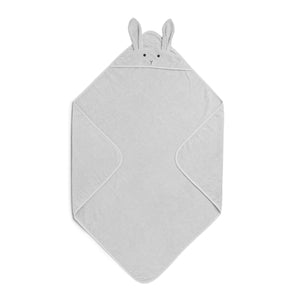 Augusta Hooded Junior Towel - Rabbit dumbo grey