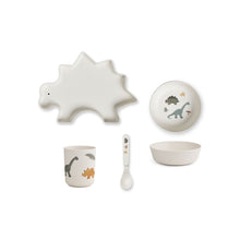 Load image into Gallery viewer, Bamboo Tableware Box Set - Dino mix
