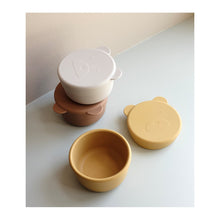 Load image into Gallery viewer, Carrie Snack Box Small - Mr bear dark rose
