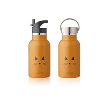 Load image into Gallery viewer, Anker Water Bottle - Cat mustard
